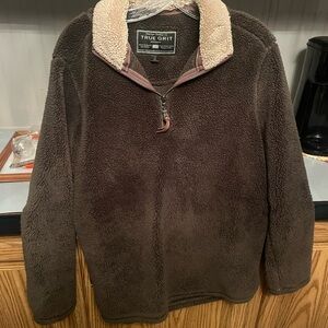 True Grit Chocolate Sherpa Fleece